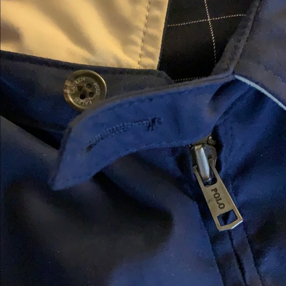 Navy blue Polo Jacket - Picture 2 of 6